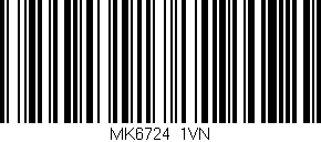 Código de barras (EAN, GTIN, SKU, ISBN): 'MK6724/1VN'