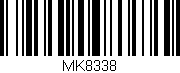Código de barras (EAN, GTIN, SKU, ISBN): 'MK8338'