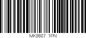 Código de barras (EAN, GTIN, SKU, ISBN): 'MK8607/1PN'
