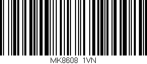 Código de barras (EAN, GTIN, SKU, ISBN): 'MK8608/1VN'