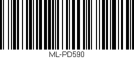 Código de barras (EAN, GTIN, SKU, ISBN): 'ML-PD590'