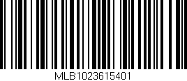 Código de barras (EAN, GTIN, SKU, ISBN): 'MLB1023615401'