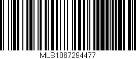 Código de barras (EAN, GTIN, SKU, ISBN): 'MLB1067294477'