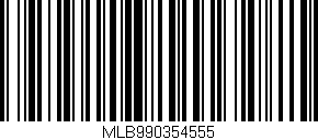 Código de barras (EAN, GTIN, SKU, ISBN): 'MLB990354555'