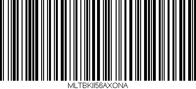 Código de barras (EAN, GTIN, SKU, ISBN): 'MLTBKII56AXONA'