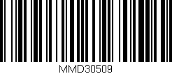 Código de barras (EAN, GTIN, SKU, ISBN): 'MMD30509'