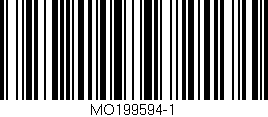 Código de barras (EAN, GTIN, SKU, ISBN): 'MO199594-1'