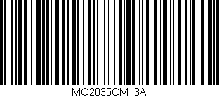 Código de barras (EAN, GTIN, SKU, ISBN): 'MO2035CM/3A'