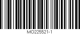 Código de barras (EAN, GTIN, SKU, ISBN): 'MO225521-1'