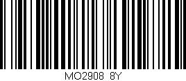 Código de barras (EAN, GTIN, SKU, ISBN): 'MO2908/8Y'