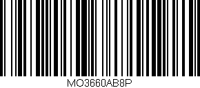 Código de barras (EAN, GTIN, SKU, ISBN): 'MO3660AB8P'