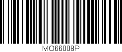 Código de barras (EAN, GTIN, SKU, ISBN): 'MO66008P'