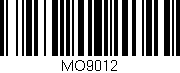 Código de barras (EAN, GTIN, SKU, ISBN): 'MO9012'