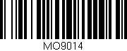 Código de barras (EAN, GTIN, SKU, ISBN): 'MO9014'