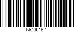 Código de barras (EAN, GTIN, SKU, ISBN): 'MO9016-1'