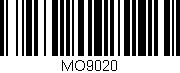 Código de barras (EAN, GTIN, SKU, ISBN): 'MO9020'