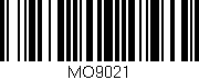 Código de barras (EAN, GTIN, SKU, ISBN): 'MO9021'