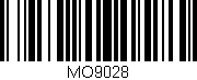 Código de barras (EAN, GTIN, SKU, ISBN): 'MO9028'