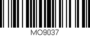 Código de barras (EAN, GTIN, SKU, ISBN): 'MO9037'