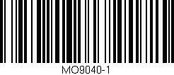 Código de barras (EAN, GTIN, SKU, ISBN): 'MO9040-1'