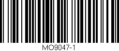 Código de barras (EAN, GTIN, SKU, ISBN): 'MO9047-1'