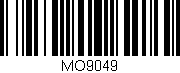 Código de barras (EAN, GTIN, SKU, ISBN): 'MO9049'