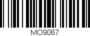 Código de barras (EAN, GTIN, SKU, ISBN): 'MO9067'