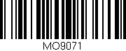 Código de barras (EAN, GTIN, SKU, ISBN): 'MO9071'
