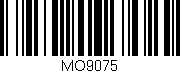 Código de barras (EAN, GTIN, SKU, ISBN): 'MO9075'