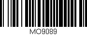 Código de barras (EAN, GTIN, SKU, ISBN): 'MO9089'