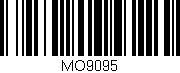 Código de barras (EAN, GTIN, SKU, ISBN): 'MO9095'