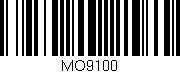 Código de barras (EAN, GTIN, SKU, ISBN): 'MO9100'