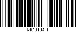 Código de barras (EAN, GTIN, SKU, ISBN): 'MO9104-1'
