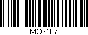 Código de barras (EAN, GTIN, SKU, ISBN): 'MO9107'