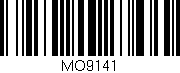 Código de barras (EAN, GTIN, SKU, ISBN): 'MO9141'