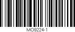Código de barras (EAN, GTIN, SKU, ISBN): 'MO9224-1'