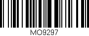 Código de barras (EAN, GTIN, SKU, ISBN): 'MO9297'