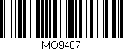 Código de barras (EAN, GTIN, SKU, ISBN): 'MO9407'