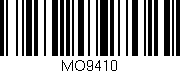Código de barras (EAN, GTIN, SKU, ISBN): 'MO9410'