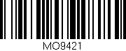 Código de barras (EAN, GTIN, SKU, ISBN): 'MO9421'