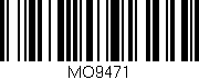 Código de barras (EAN, GTIN, SKU, ISBN): 'MO9471'