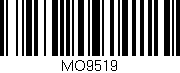 Código de barras (EAN, GTIN, SKU, ISBN): 'MO9519'