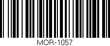 Código de barras (EAN, GTIN, SKU, ISBN): 'MOR-1057'