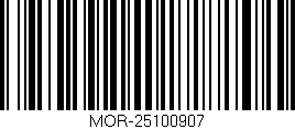 Código de barras (EAN, GTIN, SKU, ISBN): 'MOR-25100907'