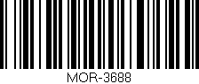 Código de barras (EAN, GTIN, SKU, ISBN): 'MOR-3688'