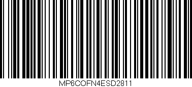 Código de barras (EAN, GTIN, SKU, ISBN): 'MP6COFN4ESD2811'