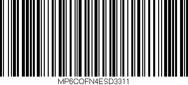 Código de barras (EAN, GTIN, SKU, ISBN): 'MP6COFN4ESD3311'