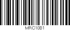 Código de barras (EAN, GTIN, SKU, ISBN): 'MRC10B1'