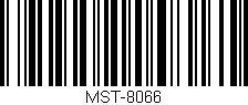 Código de barras (EAN, GTIN, SKU, ISBN): 'MST-8066'