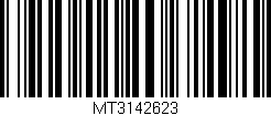 Código de barras (EAN, GTIN, SKU, ISBN): 'MT3142623'